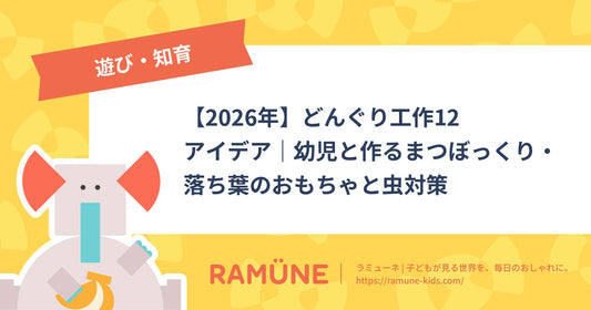 【2026年】どんぐり工作12アイデア｜幼児と作るまつぼっくり・落ち葉のおもちゃと虫対策