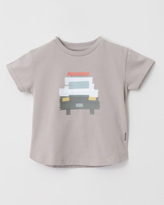 TAPE CAR [パトカー]【予約販売 - 4/30ごろお届け】｜RAMÜNE キッズTシャツ